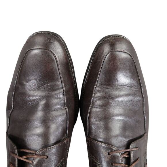 Bruno Magli Shoes Mens 9.5 Oxfords Derby Classic Leather Brown Dress Formal City main image 14